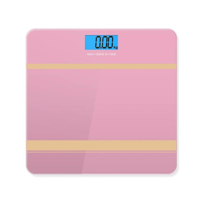 Bl-1603 New Arrival Safety 4mm Glass Digital Bathroom Weighing Scale