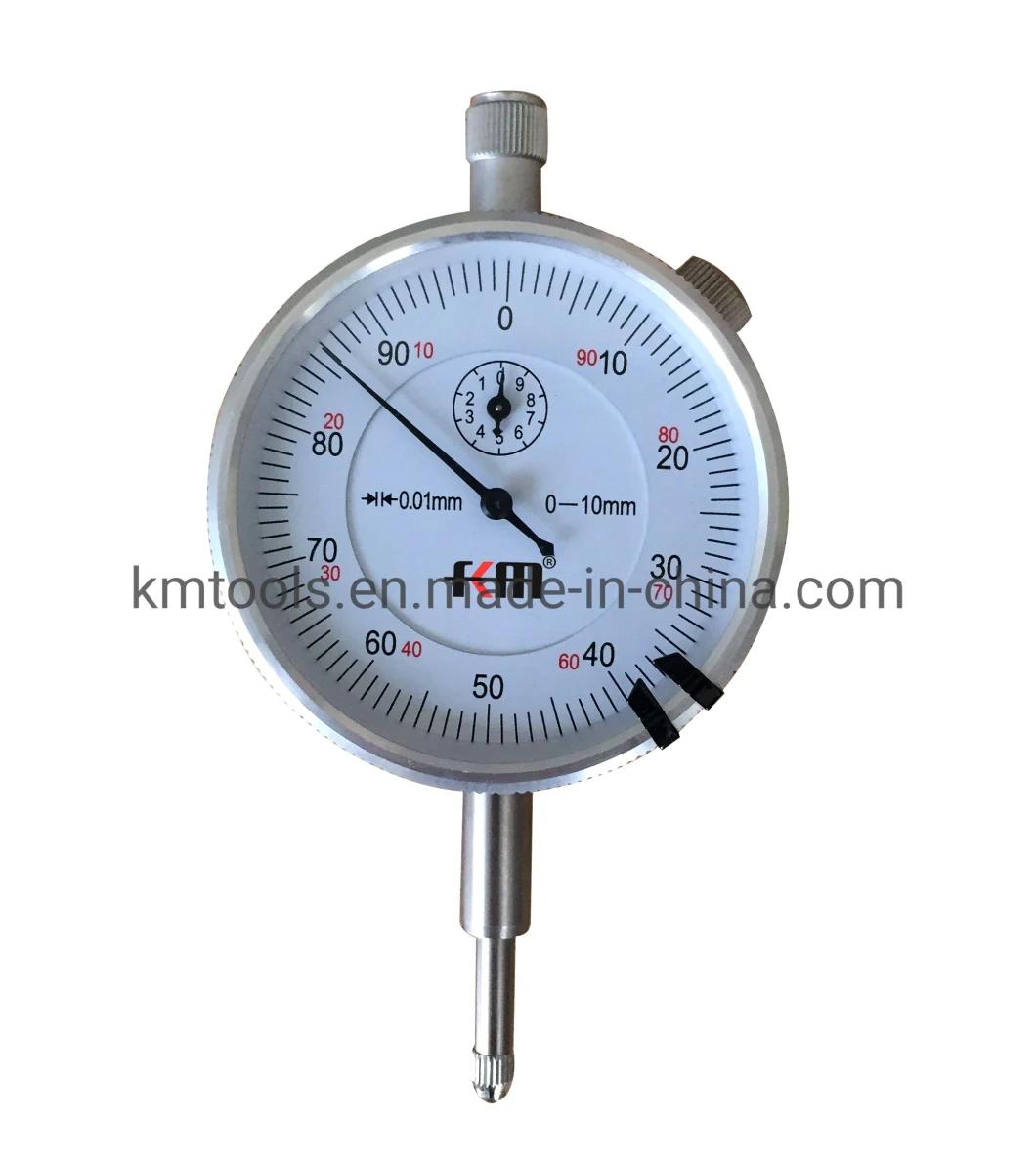 Set of Dial Indicator and Magnetic Stand with Fine Adjustment