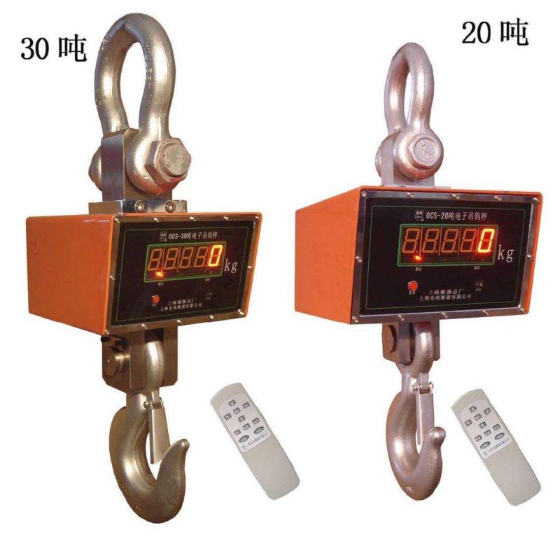 Professional Crane Scale Luggage Strap with Digital Scale Hanging Hook Explosion Proof High Temperature