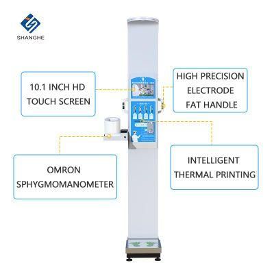 Enhanced Customizable Health Check Body Scale and Kiosk