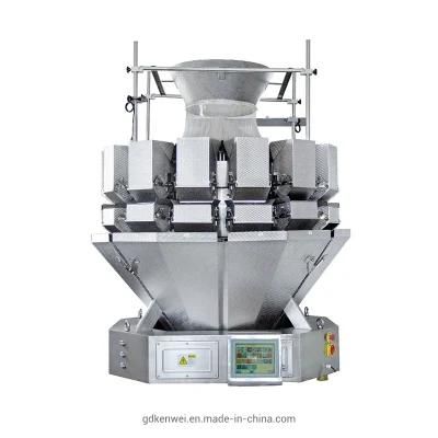 High Volume Salad Multihead Weigher with 5L Hopper Packing Machine