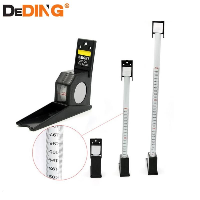 Deding Retractable Measuring Tape Measurement Tool Stature Height Meter at Home