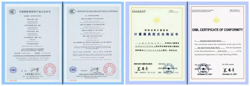 Made in China Waterproof Moistureproof Function Electronic Price Balance Scale Label Printing Barcode Printing
