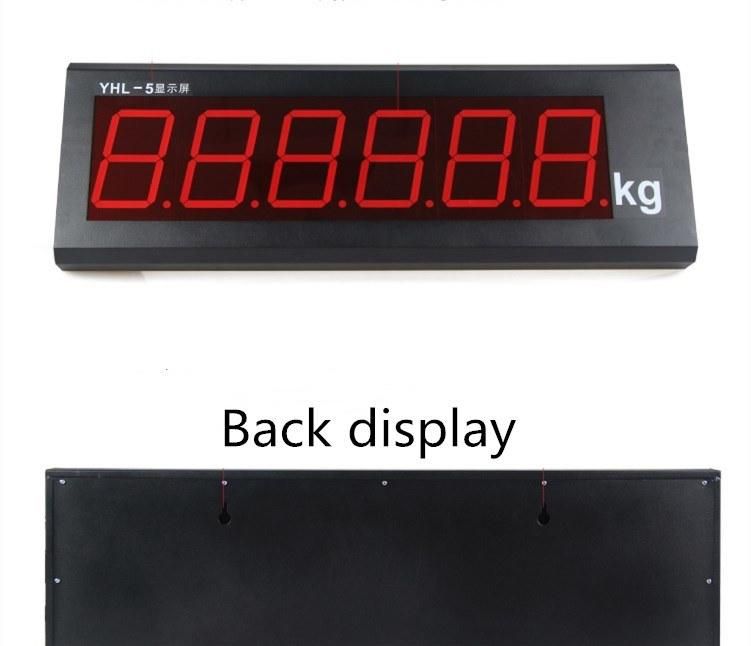 Yhl- 5 Inch Truck Scale Display Xk3190-A9 Electronic Scale Large Screen