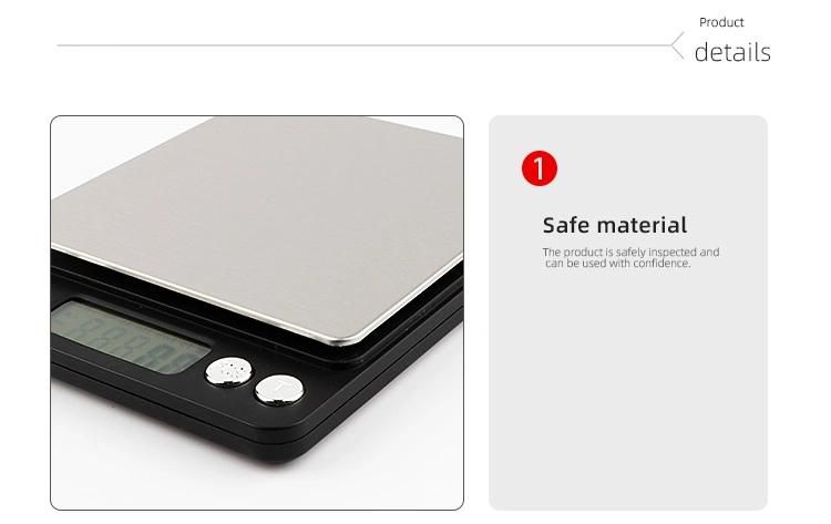 Factory Mini Digital Portable Pocket Weighing Scale 2000g