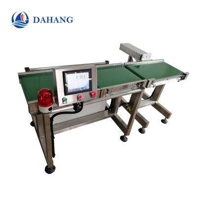 High Efficiency Box Packaging Snack Food Checkweigher Machine