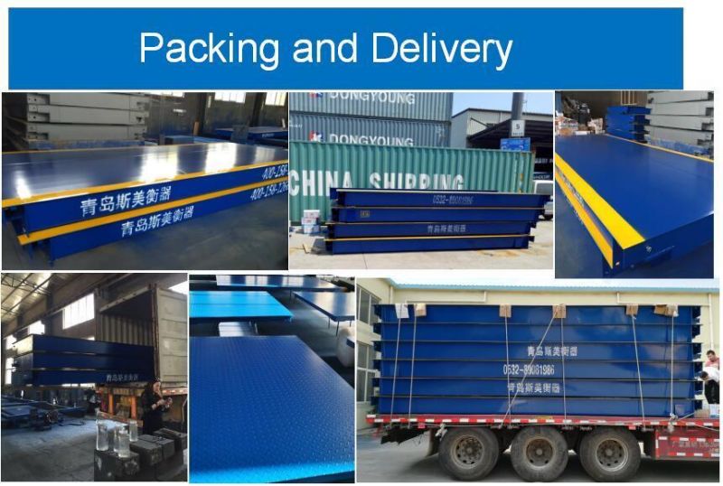 Simei16*3m 100tons Truck Scales with Ms Quality Certificate