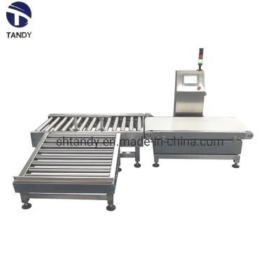 Conveyor Belt Food Weight Check Weigher for Fish Candy Meat