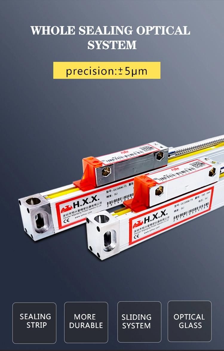 Digital Readout Dro with Position Transducer Glass Linear Scale