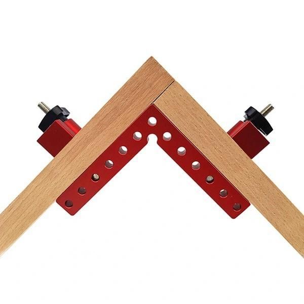 Woodworking Right Angle Ruler 90° Positioning Block Woodworking Right Angle Fixture Woodworking Tools Inch Aluminum Alloy Height Ruler