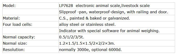 Electronic Animal Scale, Livestock Scale