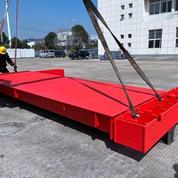 New 60 80 100 120 Ton Electronic Heavy Duty Truck Weighbridge Scale Price