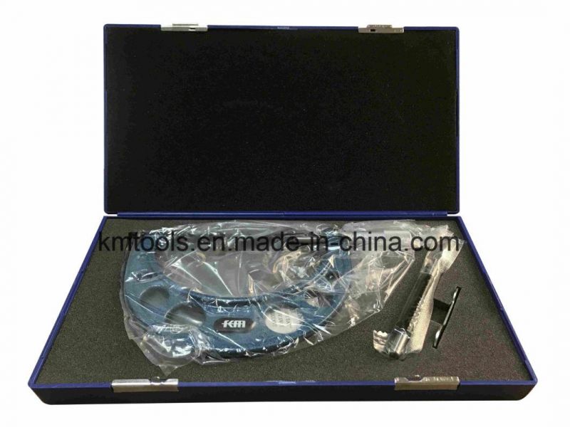 100-125mm Mechanical Outside Micrometer with 0.01mm Graduation Measuring Tool