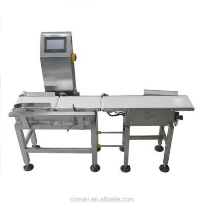 Dynamic Weighing Check Weigher Conveyor Scale Nuts Fruits Sorting Factory Production Line Online Weight Check