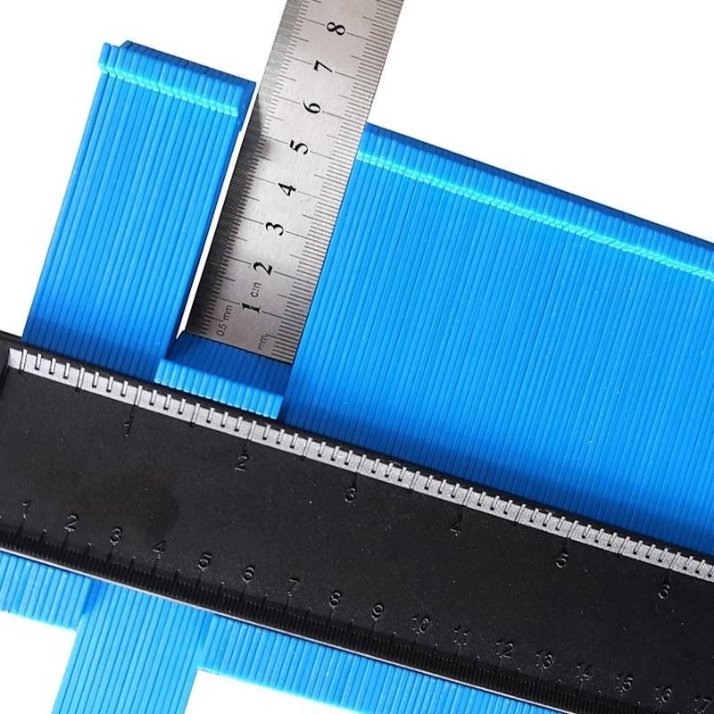 10-Inch Self-Locking Contour Gauge Encrypted Widening Arc Measuring Ruler Copying Gauge Taker Contour Gauge