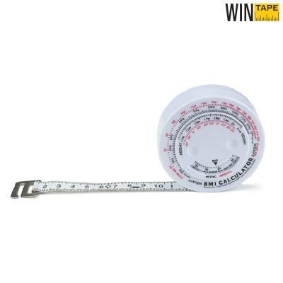 150cm/60inch Eco-Friendly Custom Ruler Calculator with Logo BMI Measure Tapes Promotional Gifts Branded with Company Logo and Name