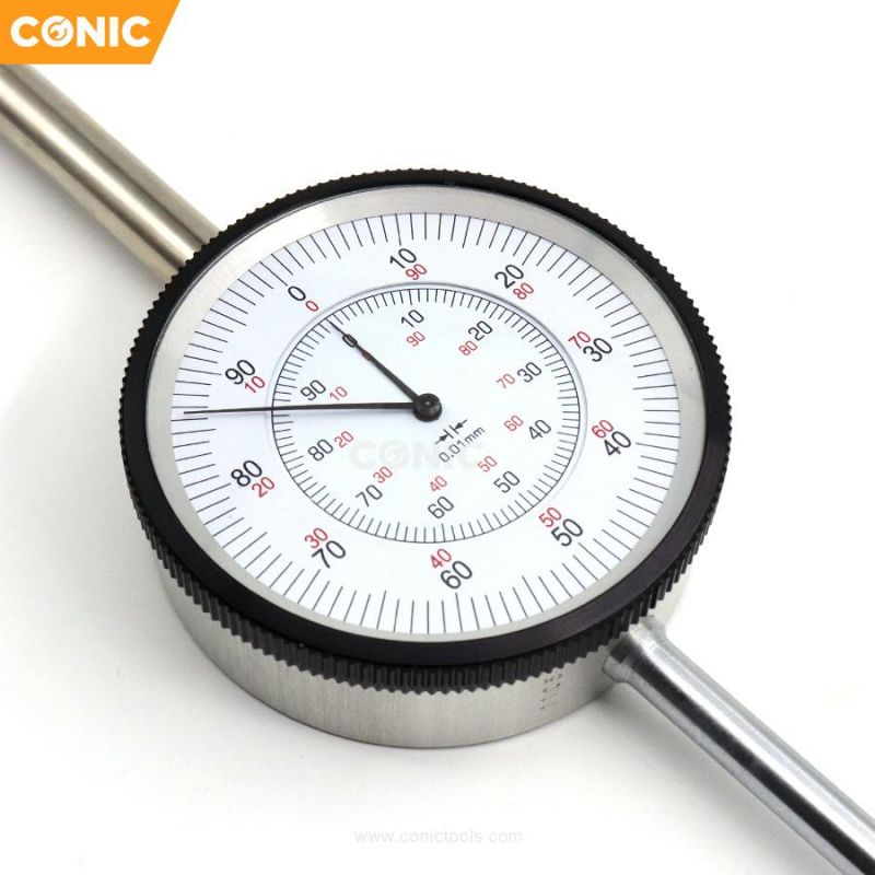 0-100mmx0.01mm Dial Indicator with 8h6 Stem