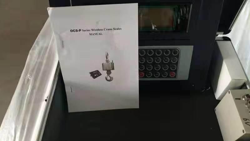 Electronic Wireless Crane Scale with Printer 15t