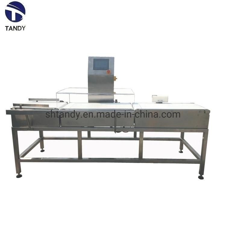 Conveyor Belt Food Weight Check Weigher for Fish Candy Meat