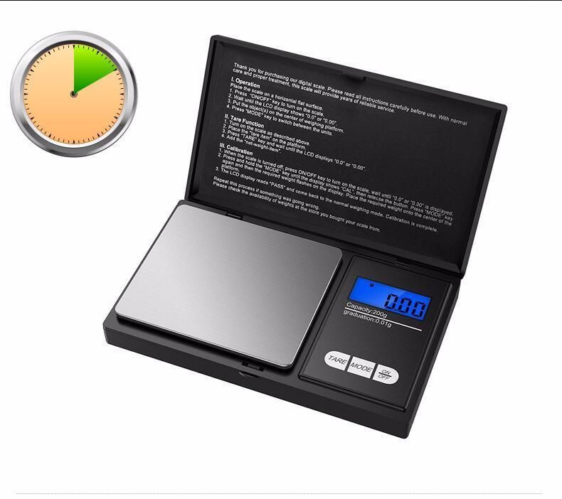 300g/0.01g 500g/0.01g Portable Electronic Digital Kitchen Scale High Precision LCD Electronic Scales (BRS-PS02)