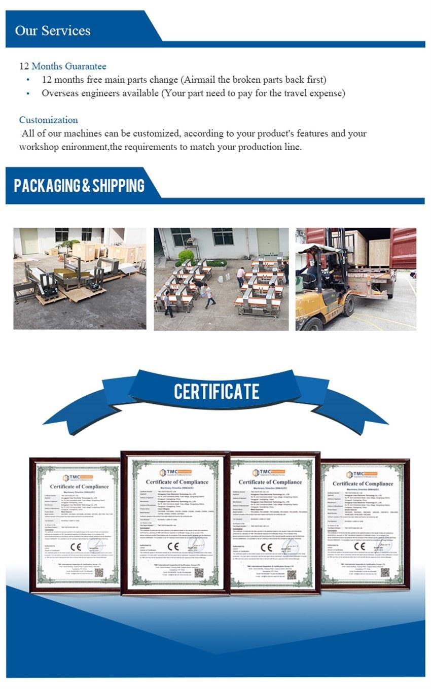 Weight Checker Machine/Conveyor Belt Food Grade Check Weigher for Food Industry