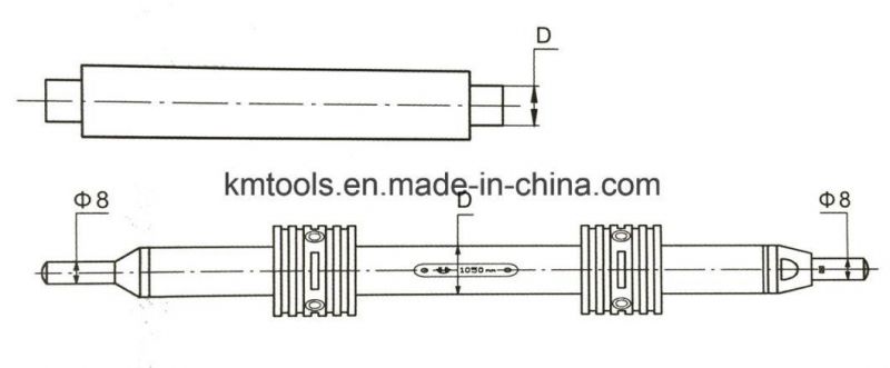 1950mm Setting Standards for Calibrating Zero Position of Outside Micrometers