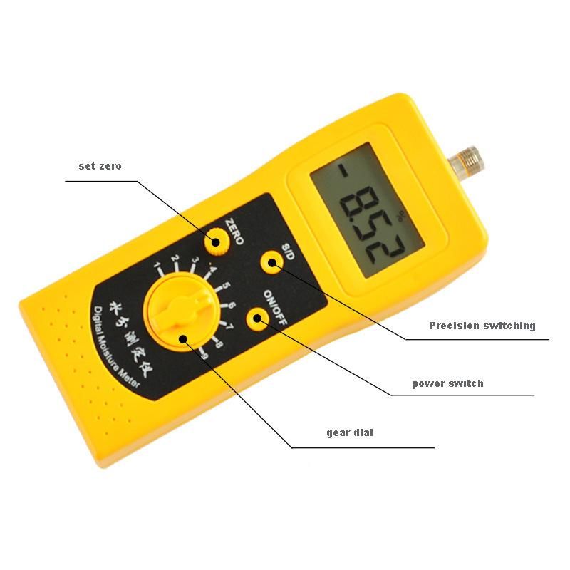 Portable Water Content Tester Grain Probe Moisture Meter