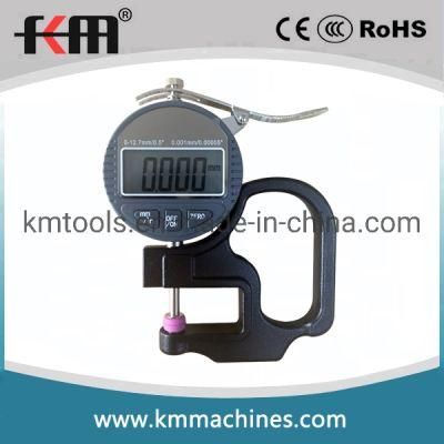 0-12.7mm/0-0.5&prime; &prime; Digtal Thickness Gauge with Sprecial Measuring Head and 30mm Measure Depth