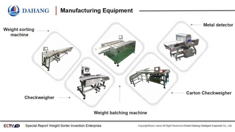 Chickens Weight Sorting and Grading Machine