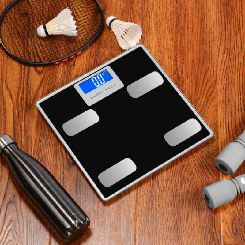 High Quality 180kg 396lb Tempered Glass Personal Digital Bathroom Body Weight Scale