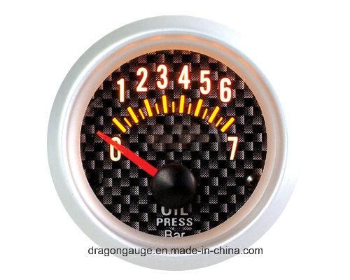 2" (52mm) Auto 7 Color LED Gauge