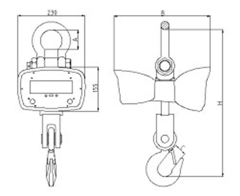 Electronic Digital Industrial Crane Scale