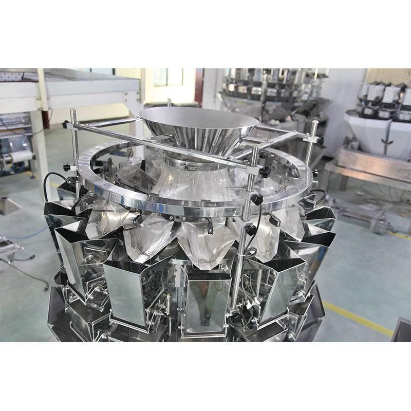 14 Heads Auto Feeding Control Multi Head Combination Weigher