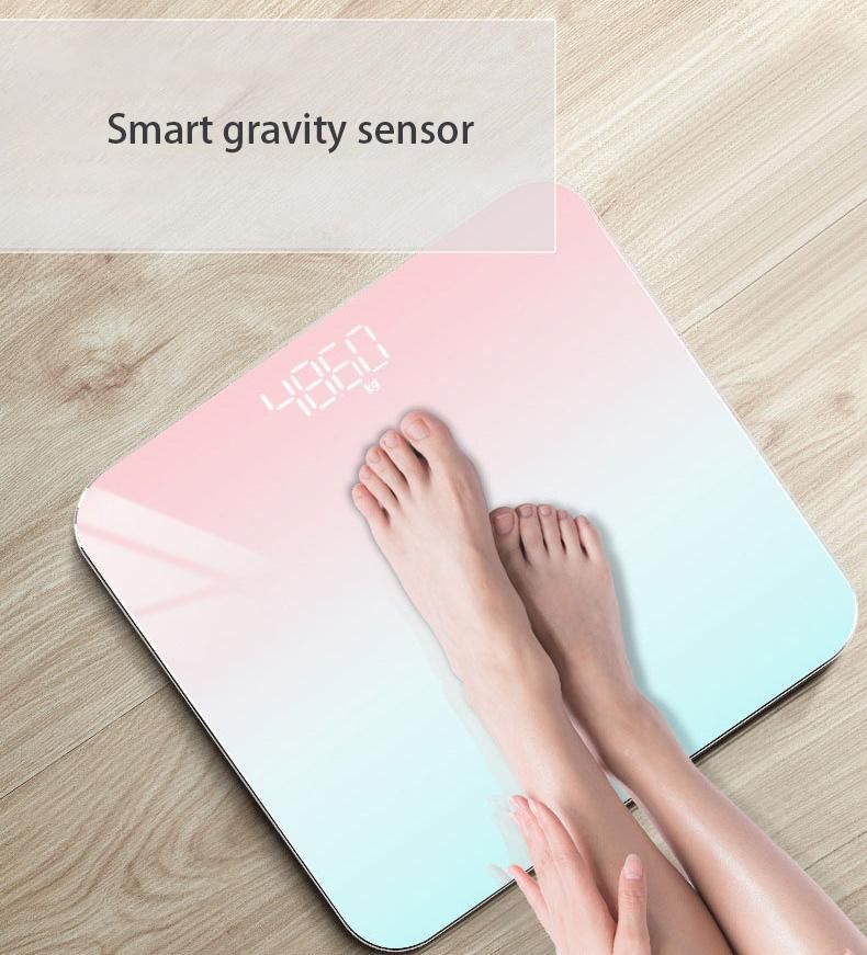 Bl-1603 Tempered Glass Bathroom Scale Home Appliance Keep Fit