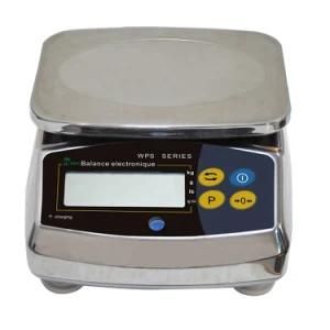 30kg/1g Stainless Steel with Water Proof Housing Fish Market Scale with Water Proof