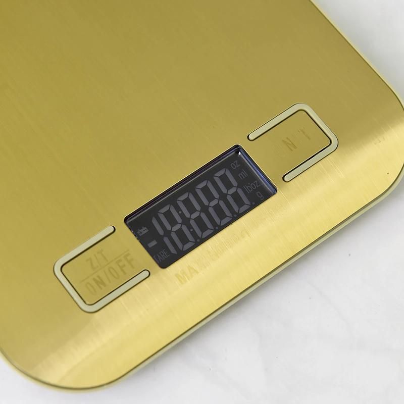 Factory Stainless Steel Waterproof Electronic Food Vegetable Weighing Kitchen Scale