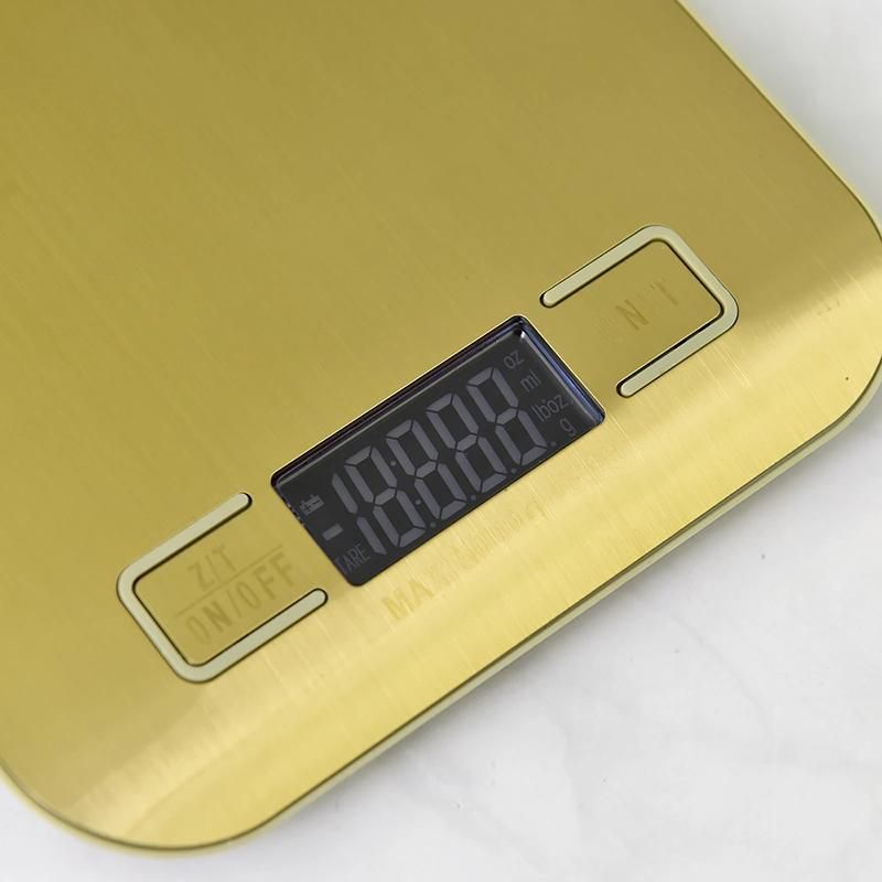 Factory Stainless Steel Waterproof Electronic Food Vegetable Weighing Kitchen Scale