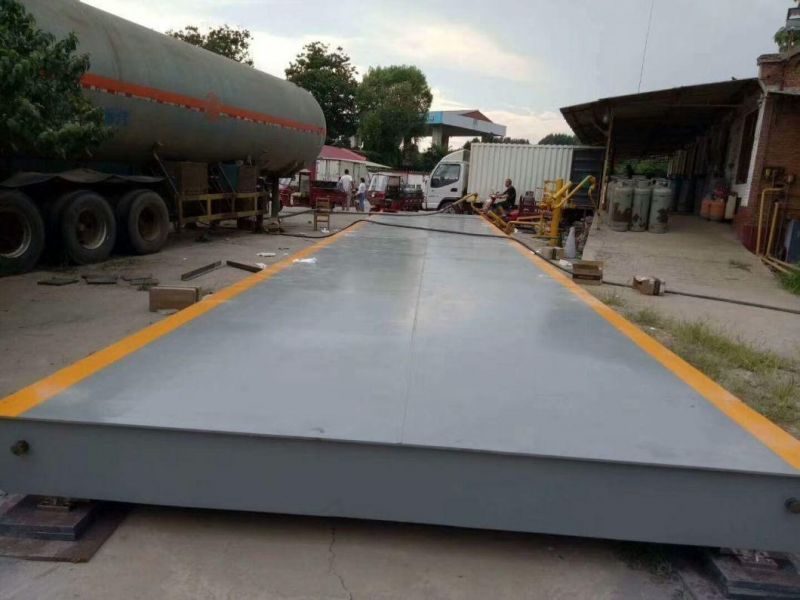 80t Pitless Electronic Weighbridge Truck Scale 14m