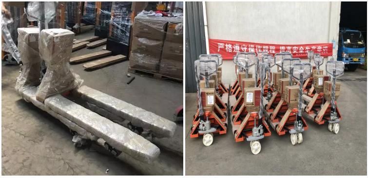 Manual Hydraulic Hand Pallet Truck Scale Pallet Jack with Weight Scale