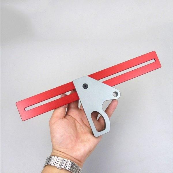 Woodworking Scriber Aluminum Alloy Angle Ruler Woodworking Scriber Woodworking DIY Tool I170992