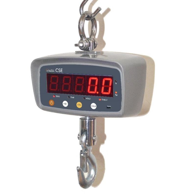 Cse Robust Aluminum Industrial Crane Hanging Weight Scale 1000kg