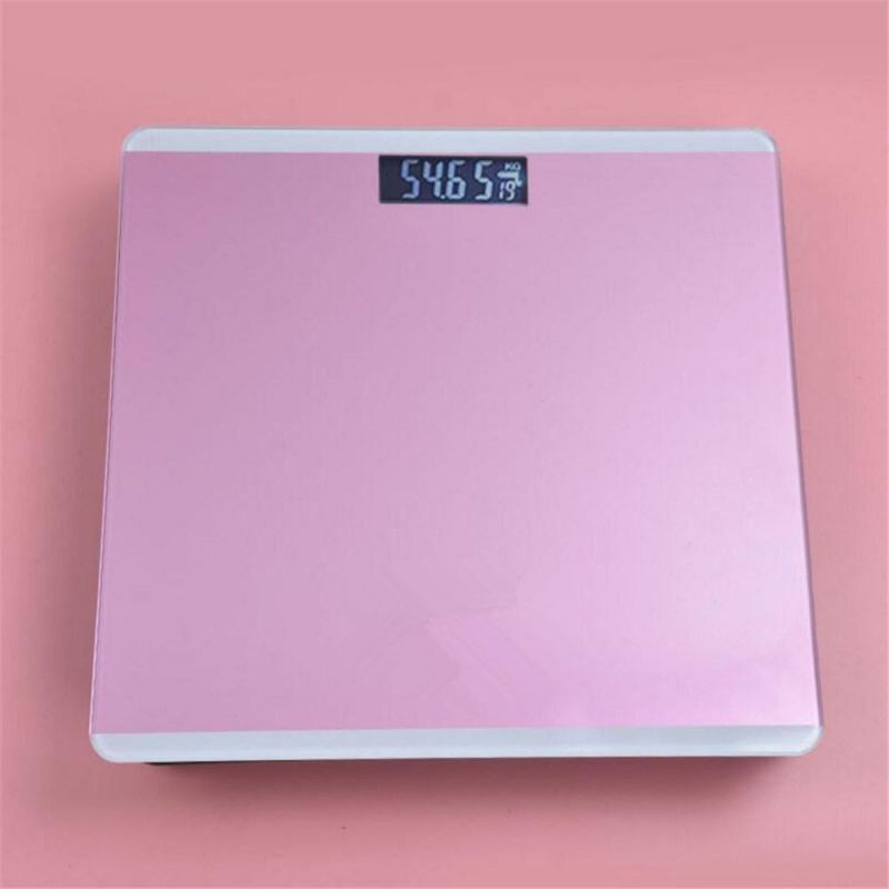 Electronic Body Bathroom Weighing Scale with Thermometer