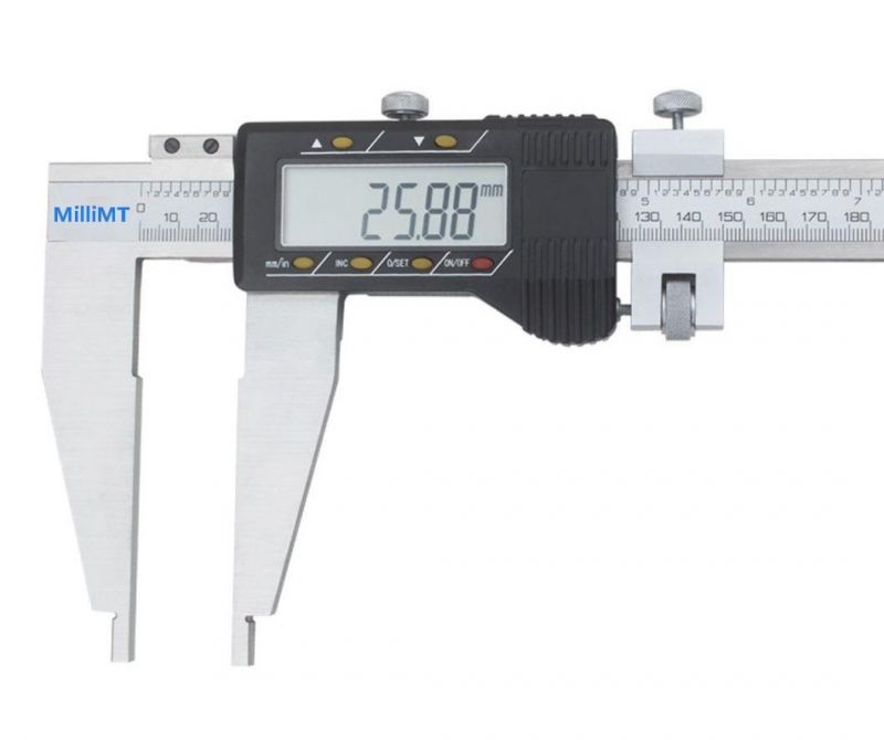 Large LCD Reading Large Size with Long Jaw Digital Vernier Caliper