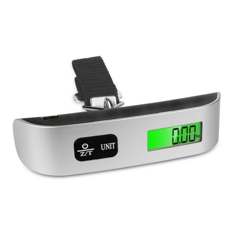 Portable Digital Electronic Luggage Scale with Weighing Hook 50kg