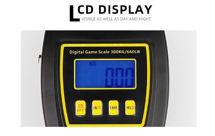 Wholesale Field Capacity 300kg Digital Hanging Fishing Scale