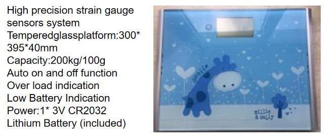 Body Bathroom Scale Kitchen Scale 150kg