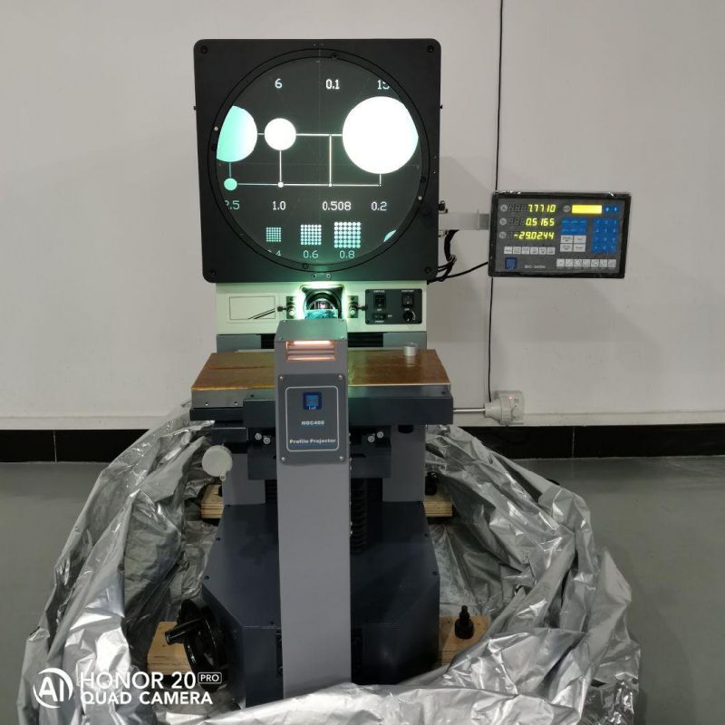 Workshop Deformed Steel Bar Testing Device Profile Projector (HOC-400)