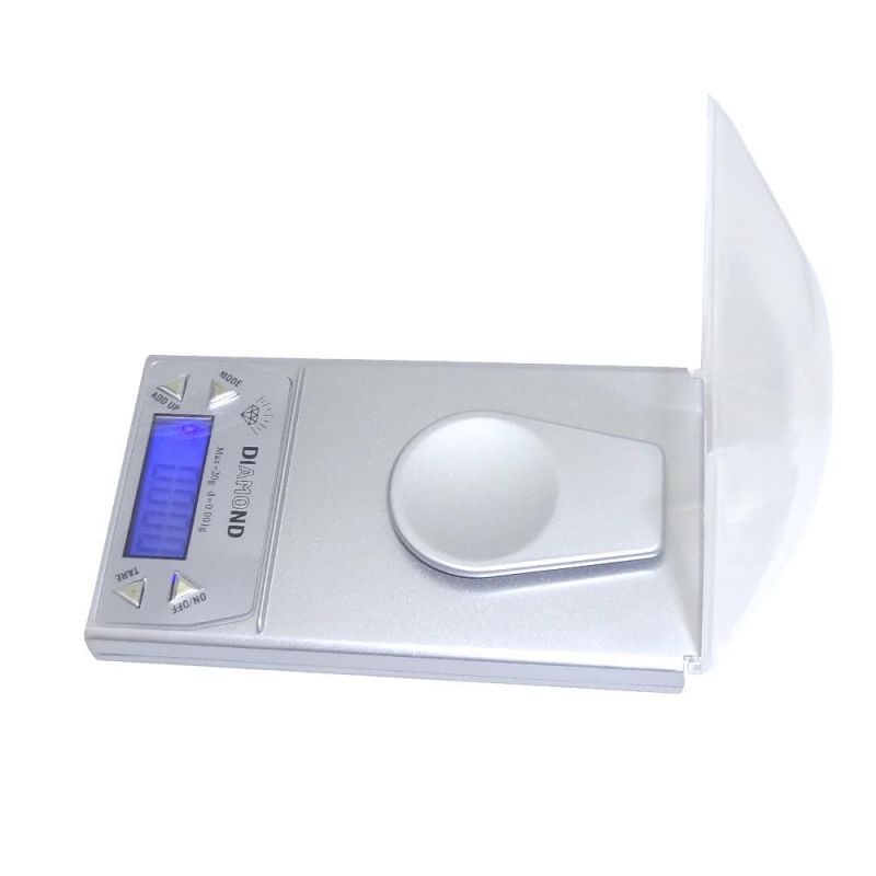 20g/0.001g The Micro Jewelry Scale, High Precision Jewelry LCD Digital Electronic Balance Weight Scale Lab Weight Milligram Scale