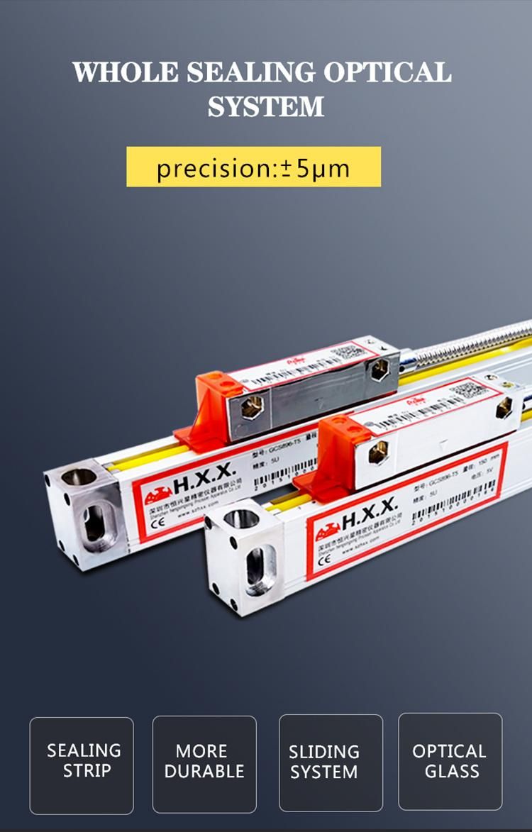 Dro 2 Axis Digital Readout with 2PCS High Precision Scale 50-1000mm