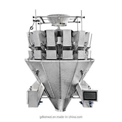 High Speed Multihead Cheese Weigher in Packing and Weighing Line